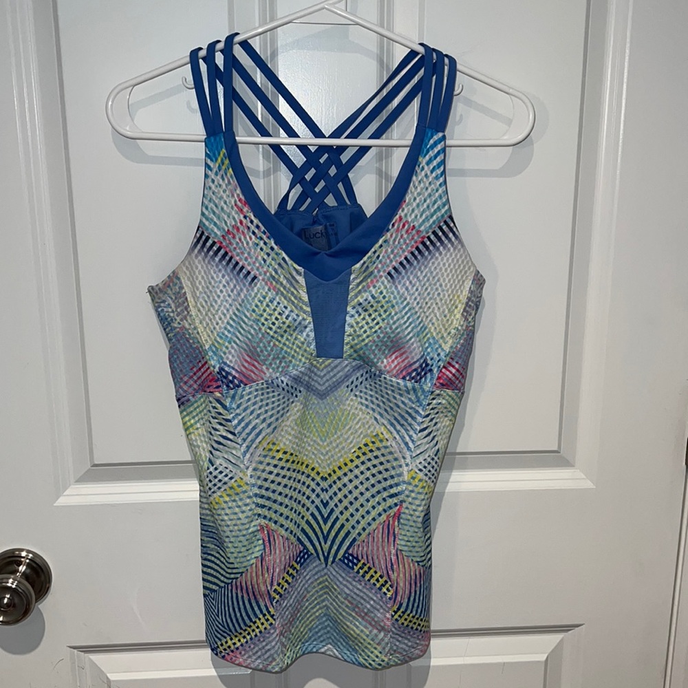 Lucky in Love Tennis Top